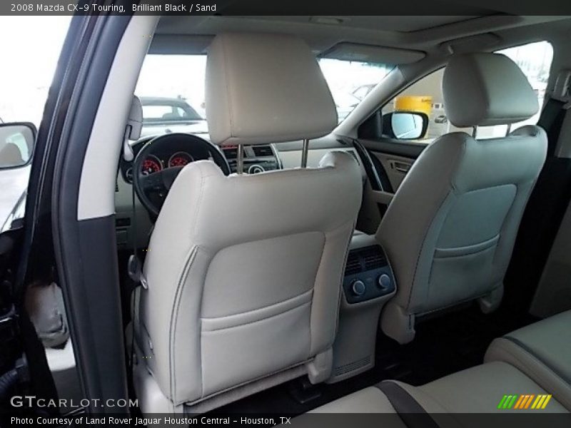 Brilliant Black / Sand 2008 Mazda CX-9 Touring