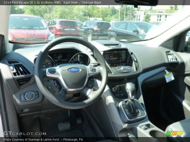 Ingot Silver / Charcoal Black 2014 Ford Escape SE 2.0L EcoBoost 4WD