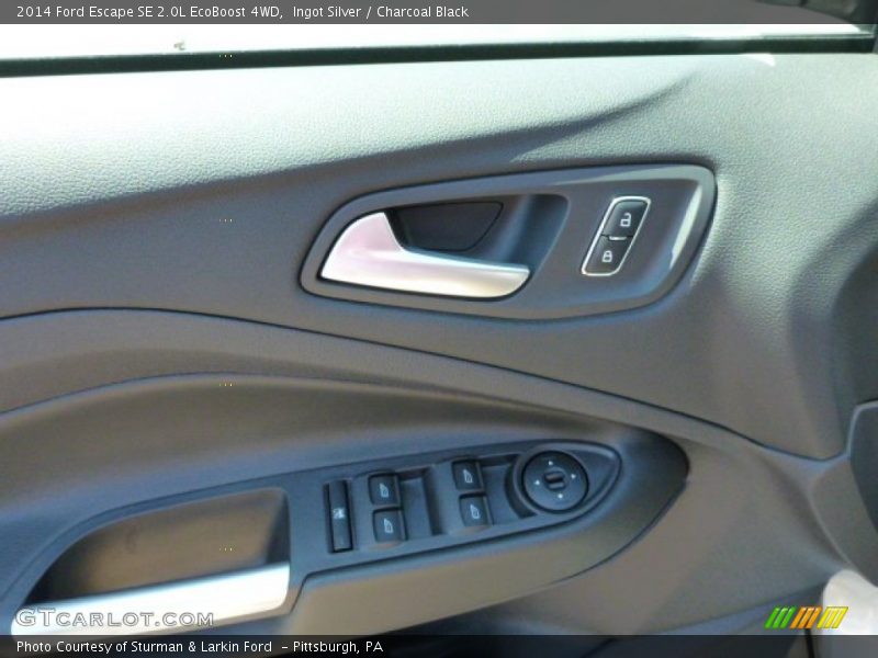 Ingot Silver / Charcoal Black 2014 Ford Escape SE 2.0L EcoBoost 4WD