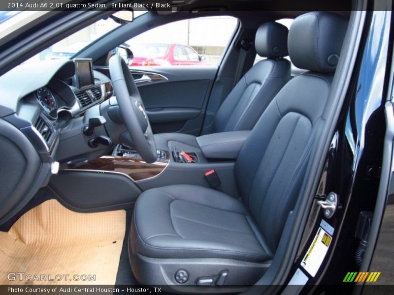 Brilliant Black / Black 2014 Audi A6 2.0T quattro Sedan