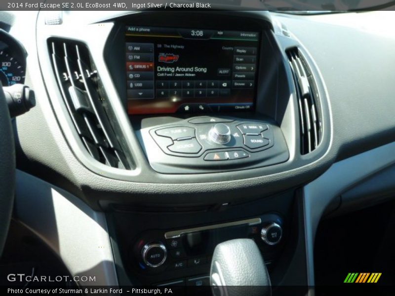 Ingot Silver / Charcoal Black 2014 Ford Escape SE 2.0L EcoBoost 4WD