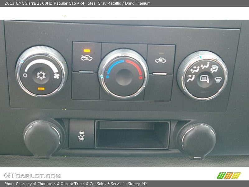 Steel Gray Metallic / Dark Titanium 2013 GMC Sierra 2500HD Regular Cab 4x4