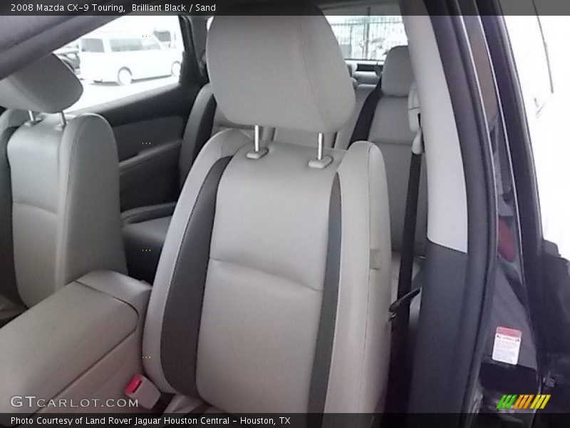 Brilliant Black / Sand 2008 Mazda CX-9 Touring