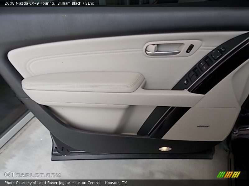 Brilliant Black / Sand 2008 Mazda CX-9 Touring