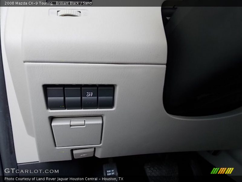 Brilliant Black / Sand 2008 Mazda CX-9 Touring