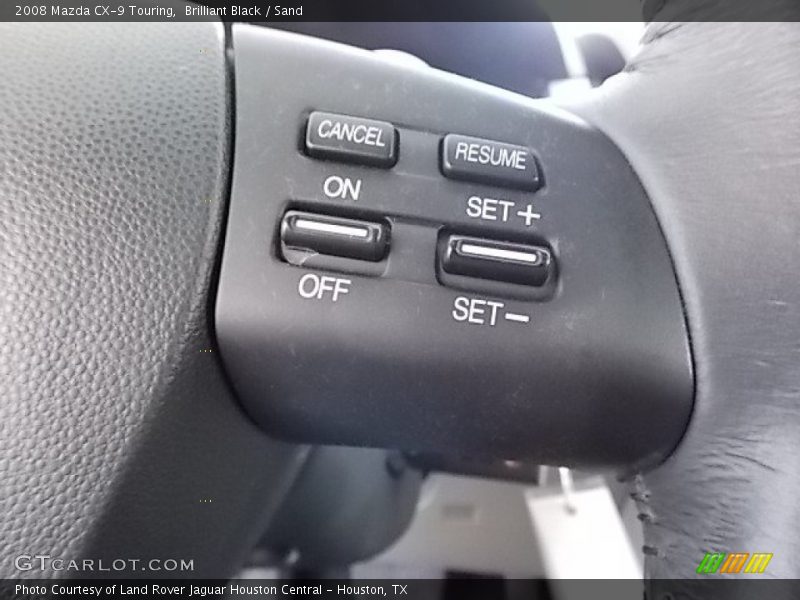 Brilliant Black / Sand 2008 Mazda CX-9 Touring