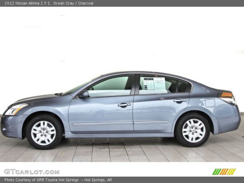 Ocean Gray / Charcoal 2012 Nissan Altima 2.5 S