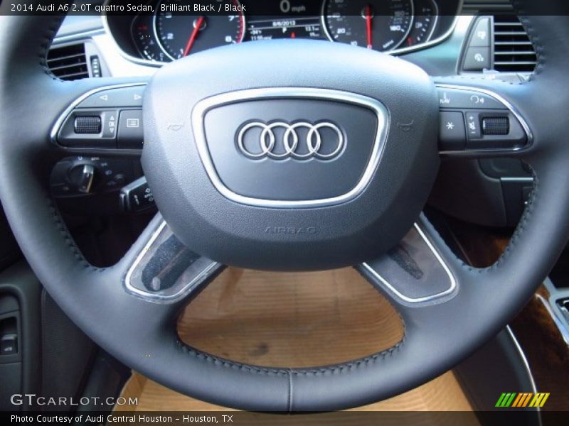 Brilliant Black / Black 2014 Audi A6 2.0T quattro Sedan