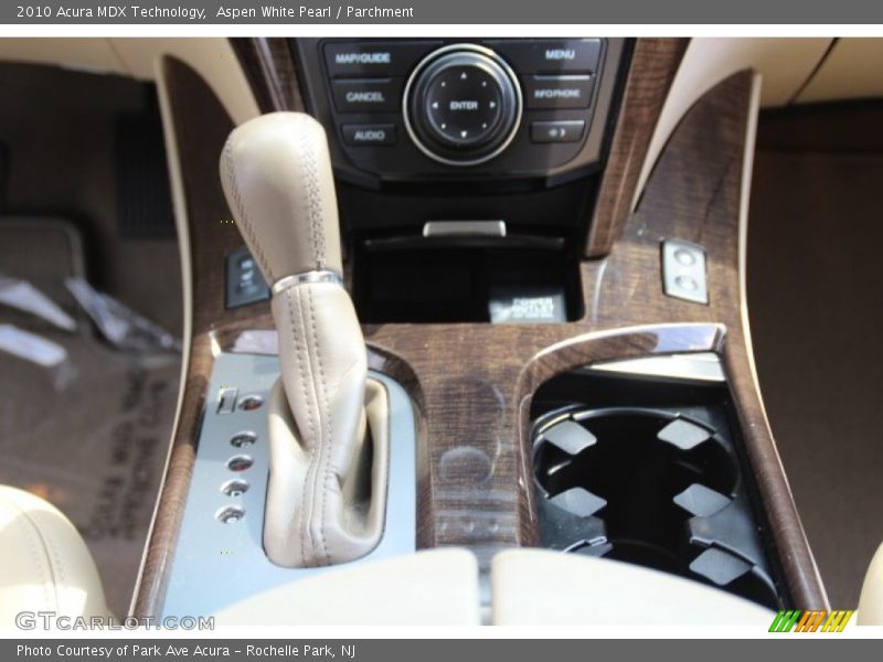 Aspen White Pearl / Parchment 2010 Acura MDX Technology