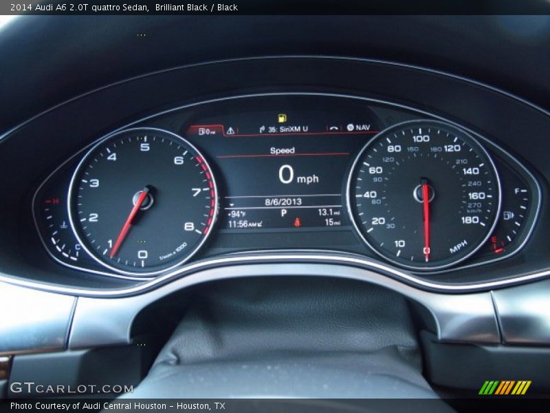 Brilliant Black / Black 2014 Audi A6 2.0T quattro Sedan