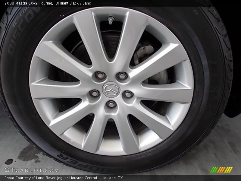 Brilliant Black / Sand 2008 Mazda CX-9 Touring
