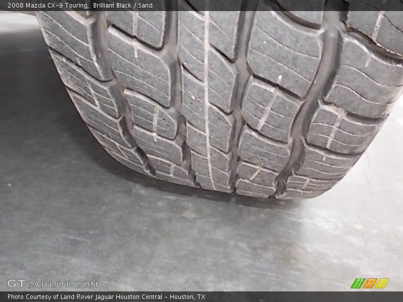 Brilliant Black / Sand 2008 Mazda CX-9 Touring