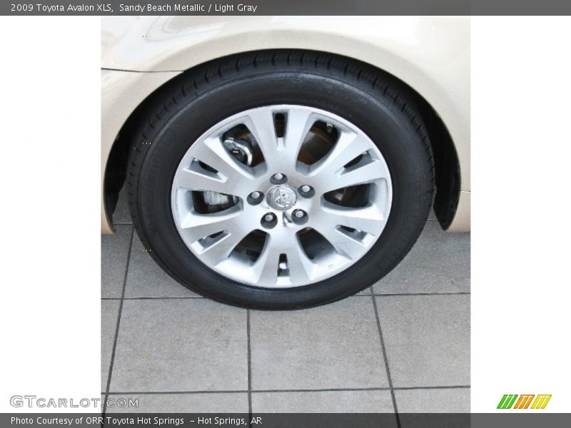 Sandy Beach Metallic / Light Gray 2009 Toyota Avalon XLS