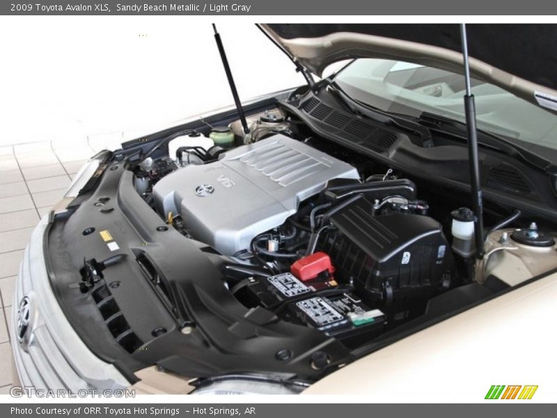 Sandy Beach Metallic / Light Gray 2009 Toyota Avalon XLS