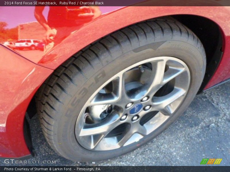 Ruby Red / Charcoal Black 2014 Ford Focus SE Hatchback