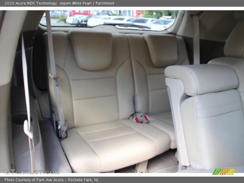 Aspen White Pearl / Parchment 2010 Acura MDX Technology