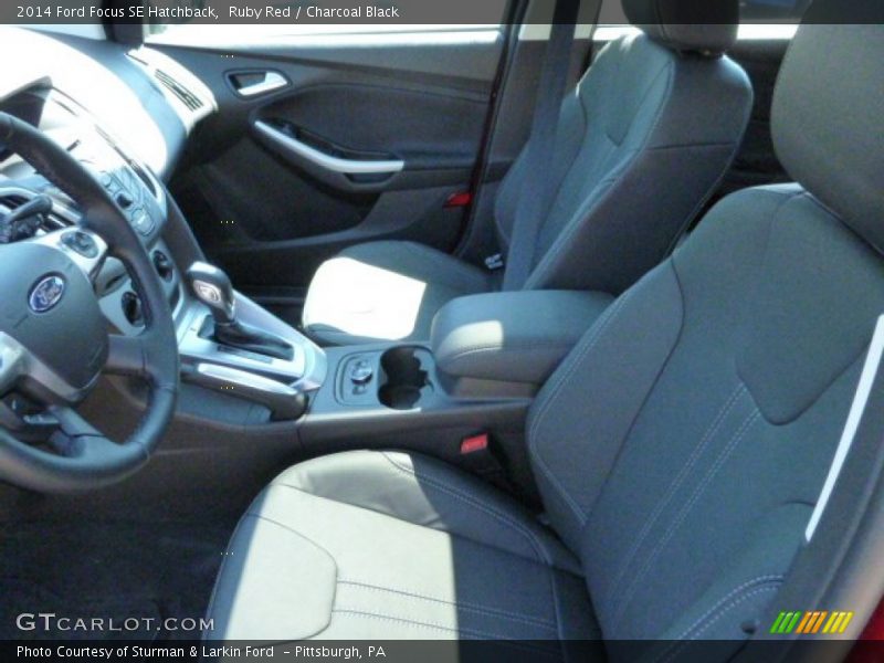 Ruby Red / Charcoal Black 2014 Ford Focus SE Hatchback