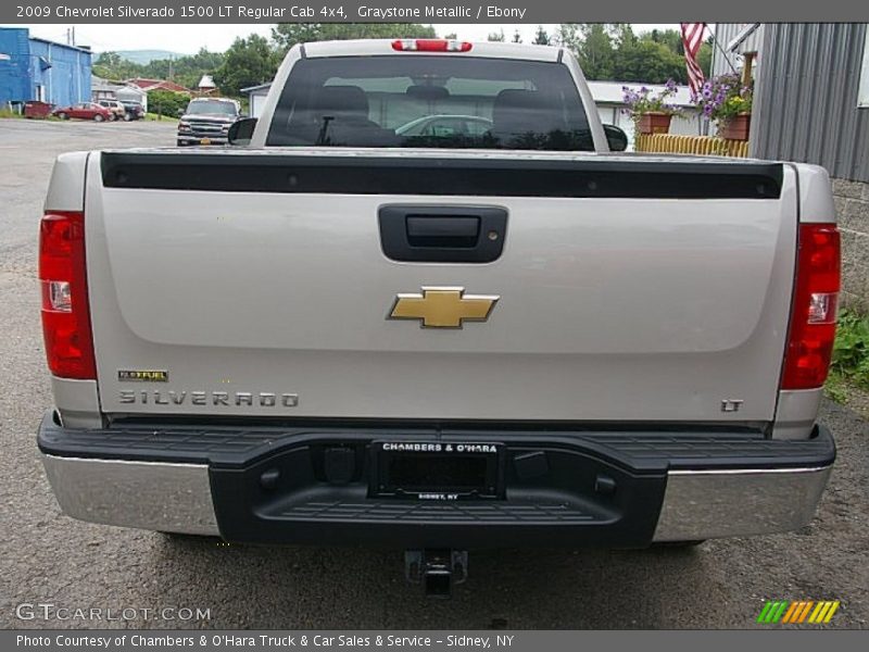 Graystone Metallic / Ebony 2009 Chevrolet Silverado 1500 LT Regular Cab 4x4