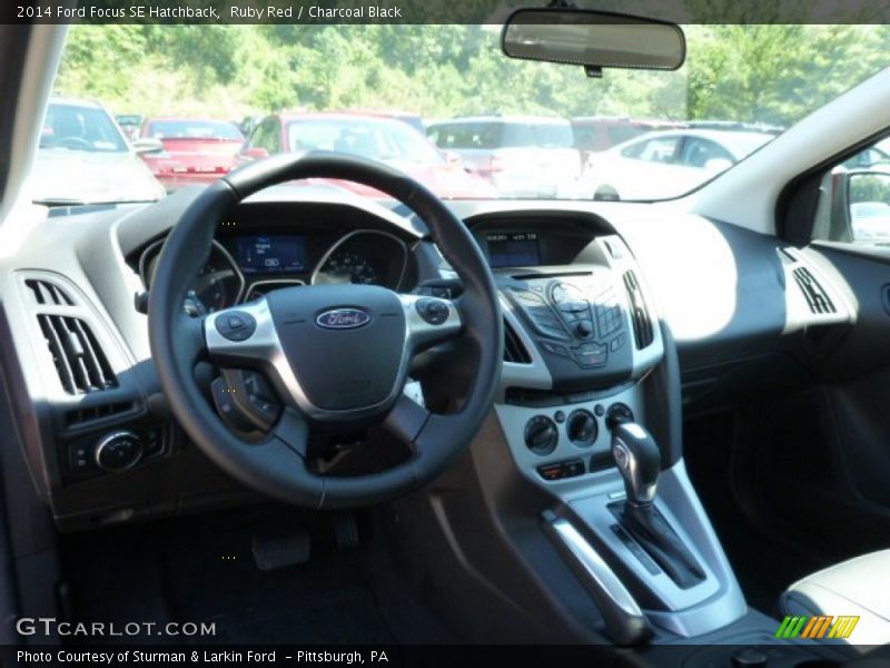 Ruby Red / Charcoal Black 2014 Ford Focus SE Hatchback