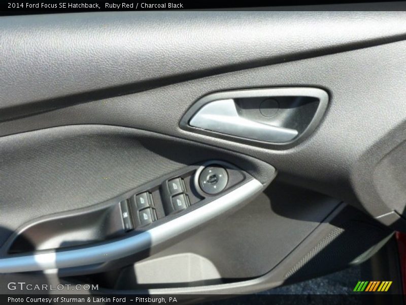 Ruby Red / Charcoal Black 2014 Ford Focus SE Hatchback