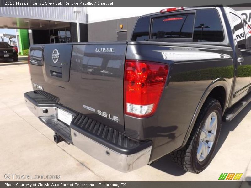 Smoke Metallic / Charcoal 2010 Nissan Titan SE Crew Cab