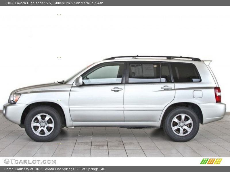 Millenium Silver Metallic / Ash 2004 Toyota Highlander V6