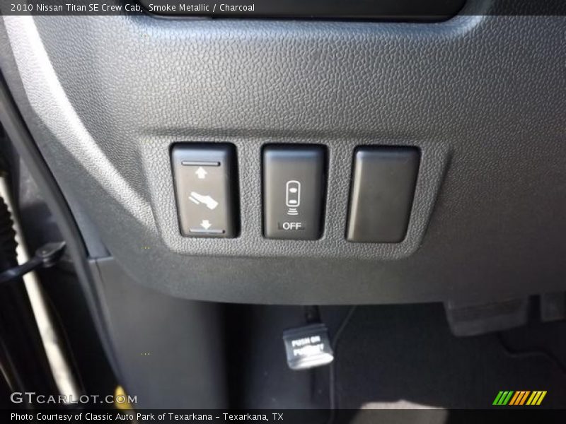 Smoke Metallic / Charcoal 2010 Nissan Titan SE Crew Cab