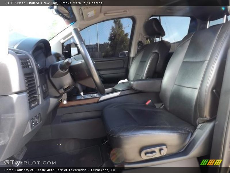 Smoke Metallic / Charcoal 2010 Nissan Titan SE Crew Cab