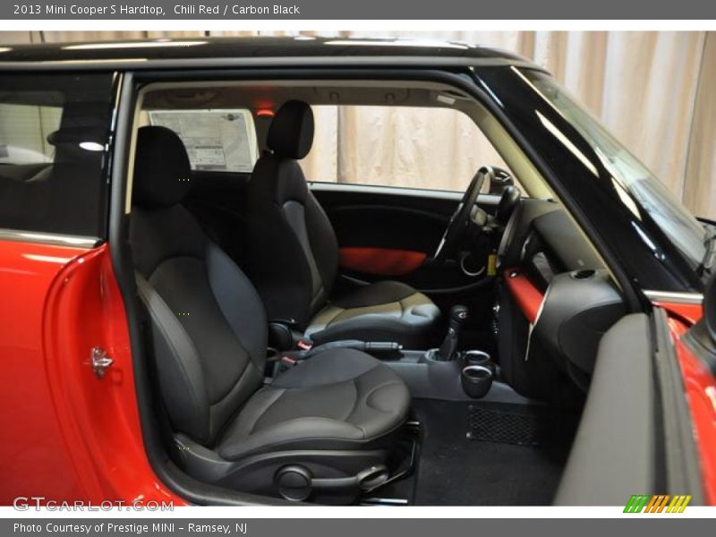 Chili Red / Carbon Black 2013 Mini Cooper S Hardtop