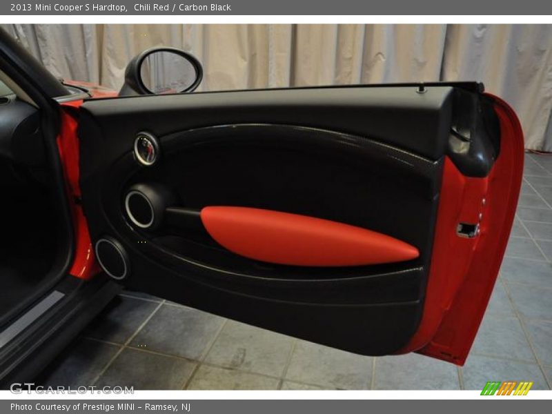 Chili Red / Carbon Black 2013 Mini Cooper S Hardtop