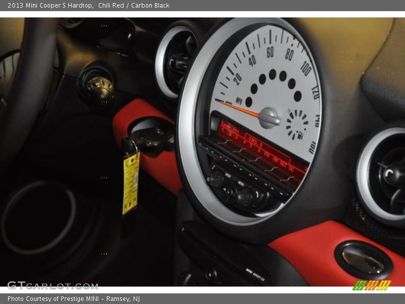 Chili Red / Carbon Black 2013 Mini Cooper S Hardtop