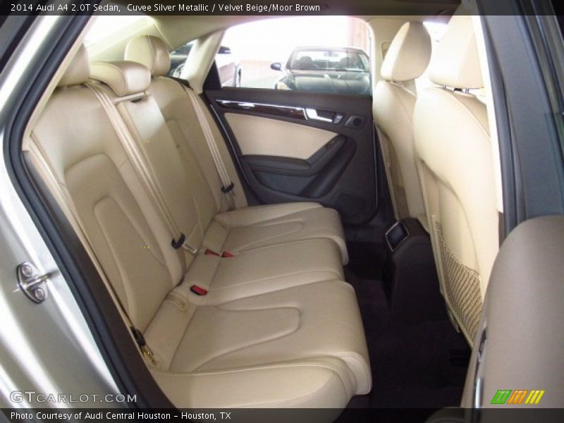 Cuvee Silver Metallic / Velvet Beige/Moor Brown 2014 Audi A4 2.0T Sedan