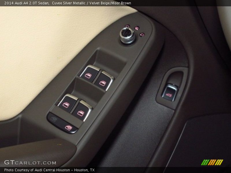 Cuvee Silver Metallic / Velvet Beige/Moor Brown 2014 Audi A4 2.0T Sedan