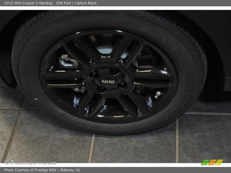 Chili Red / Carbon Black 2013 Mini Cooper S Hardtop