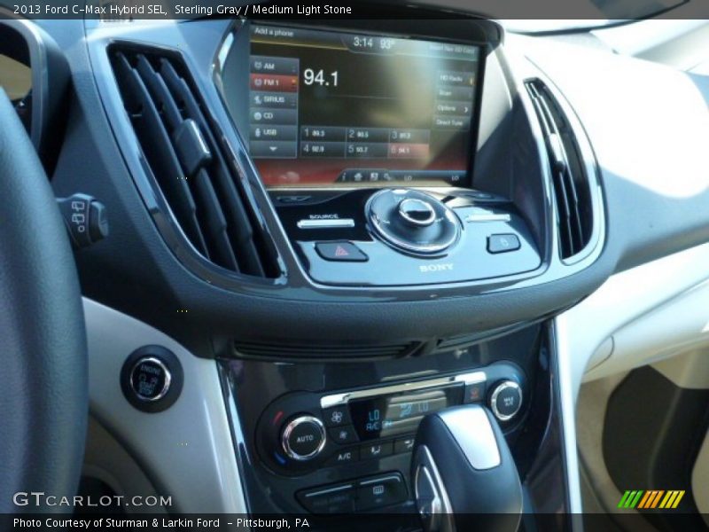 Sterling Gray / Medium Light Stone 2013 Ford C-Max Hybrid SEL