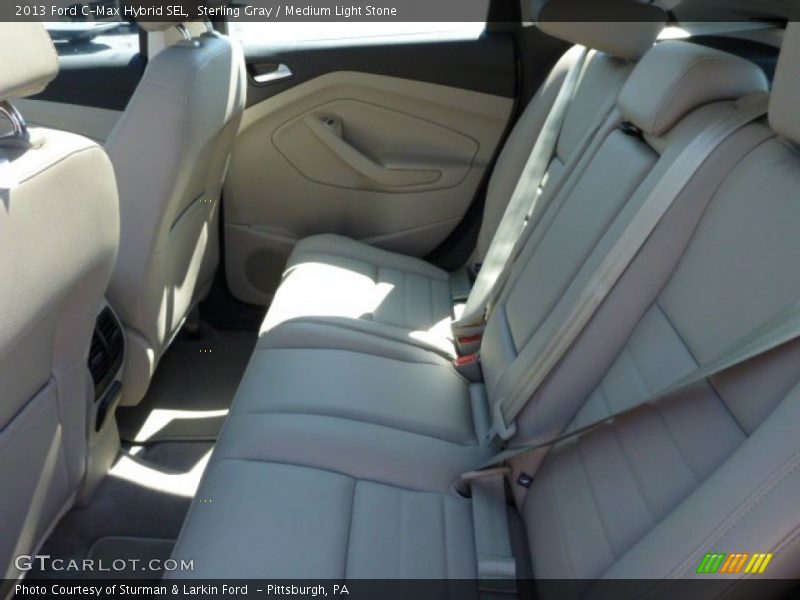 Sterling Gray / Medium Light Stone 2013 Ford C-Max Hybrid SEL