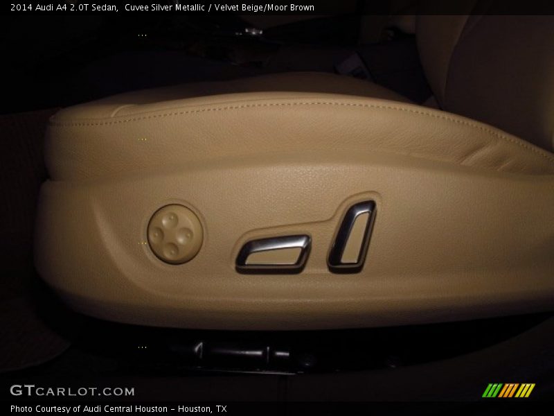 Cuvee Silver Metallic / Velvet Beige/Moor Brown 2014 Audi A4 2.0T Sedan