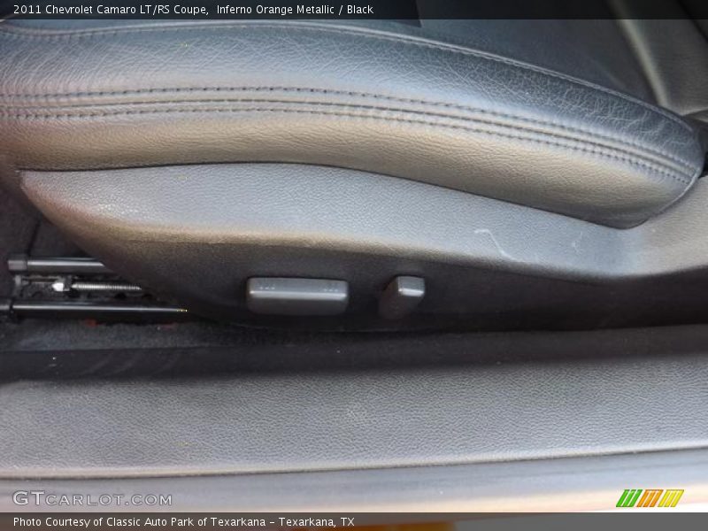 Inferno Orange Metallic / Black 2011 Chevrolet Camaro LT/RS Coupe
