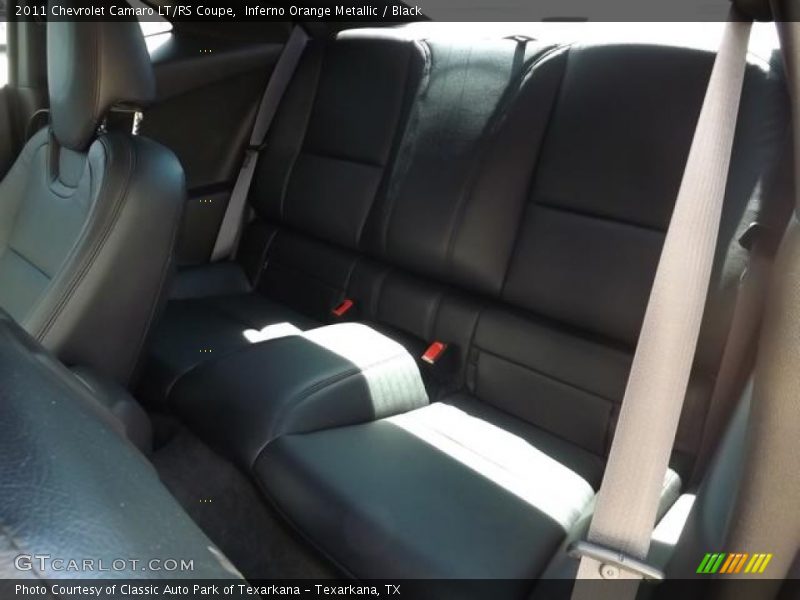 Inferno Orange Metallic / Black 2011 Chevrolet Camaro LT/RS Coupe
