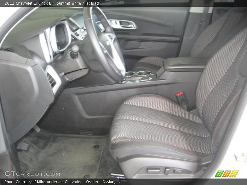 Summit White / Jet Black 2012 Chevrolet Equinox LT
