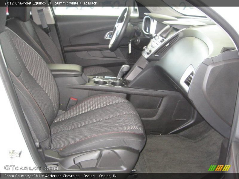 Summit White / Jet Black 2012 Chevrolet Equinox LT