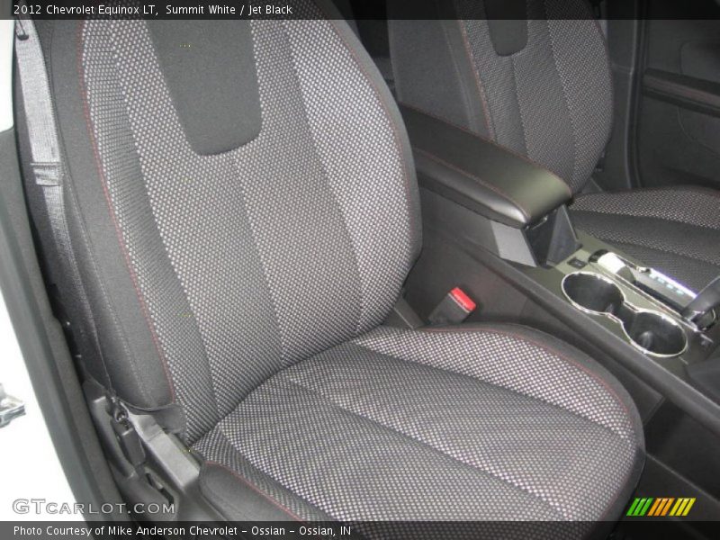 Summit White / Jet Black 2012 Chevrolet Equinox LT