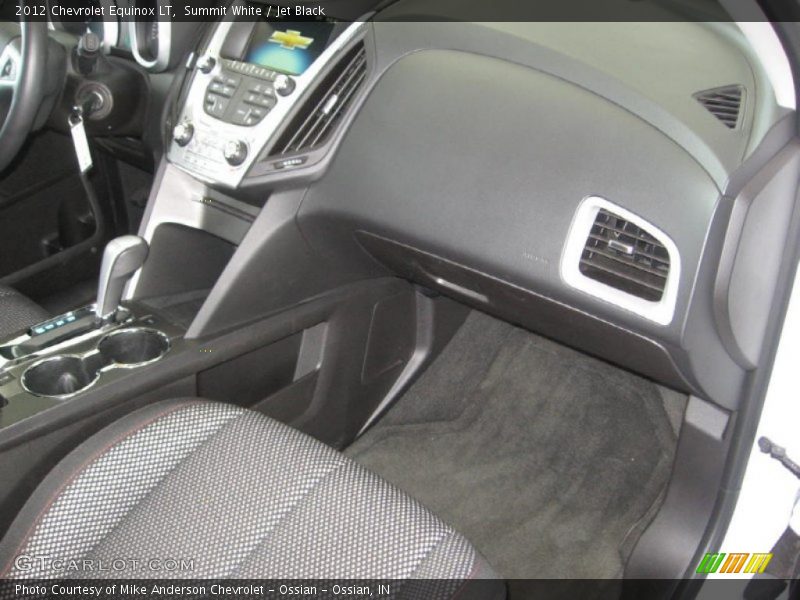 Summit White / Jet Black 2012 Chevrolet Equinox LT