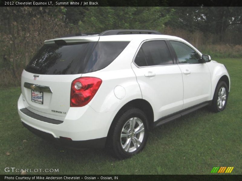 Summit White / Jet Black 2012 Chevrolet Equinox LT