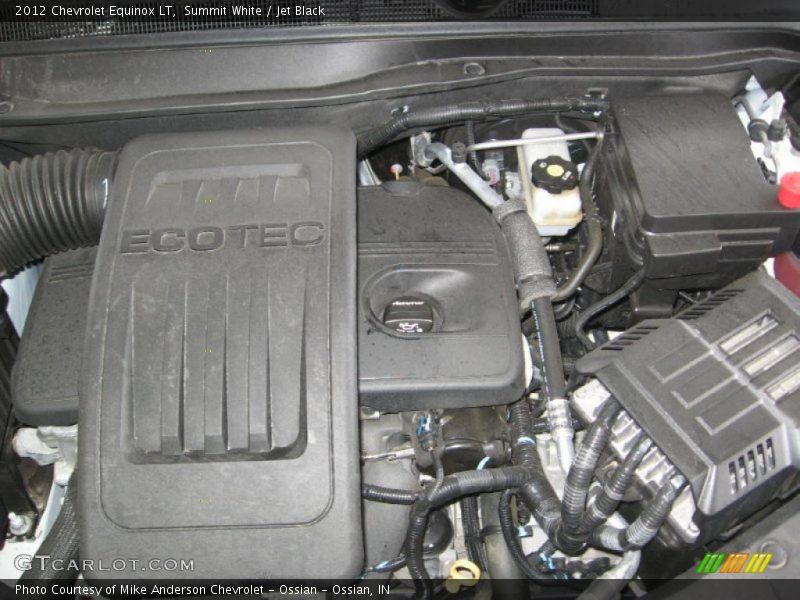 Summit White / Jet Black 2012 Chevrolet Equinox LT