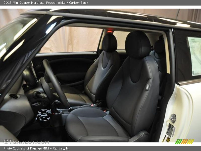 Pepper White / Carbon Black 2013 Mini Cooper Hardtop