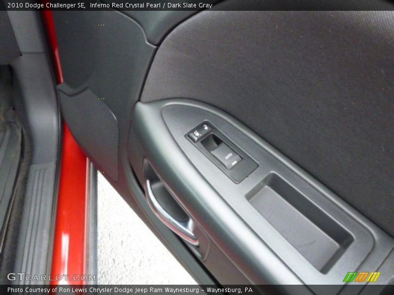 Inferno Red Crystal Pearl / Dark Slate Gray 2010 Dodge Challenger SE