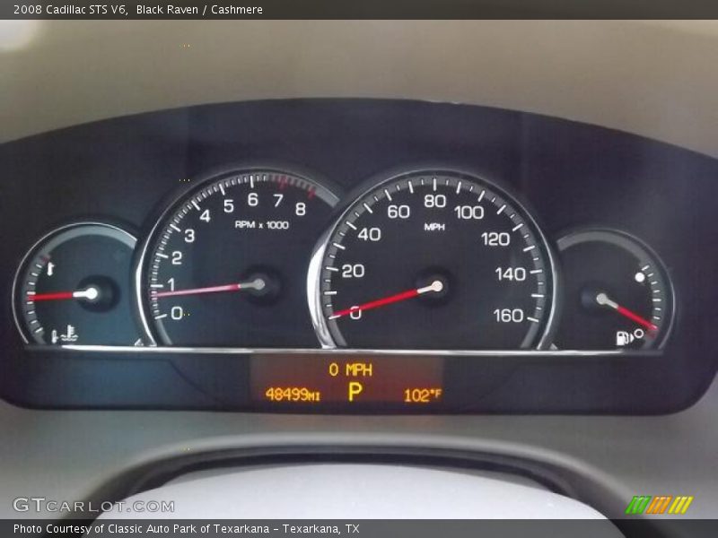 Black Raven / Cashmere 2008 Cadillac STS V6