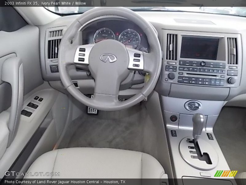Ivory Pearl White / Willow 2003 Infiniti FX 35