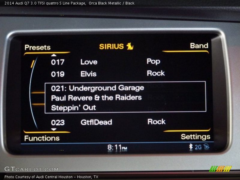 Audio System of 2014 Q7 3.0 TFSI quattro S Line Package